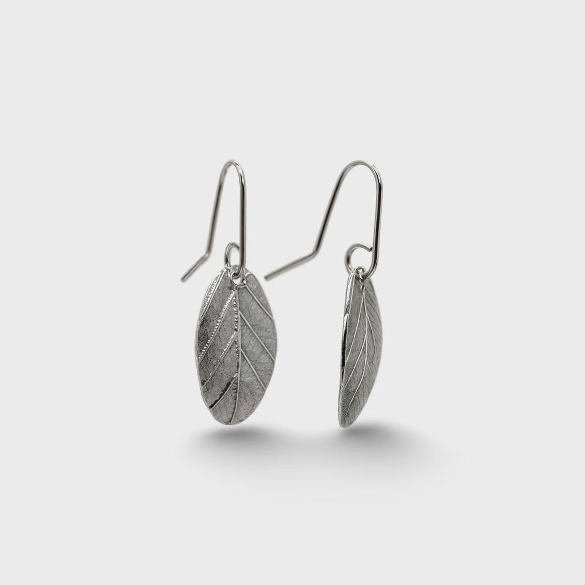 Garland Earrings in Silver