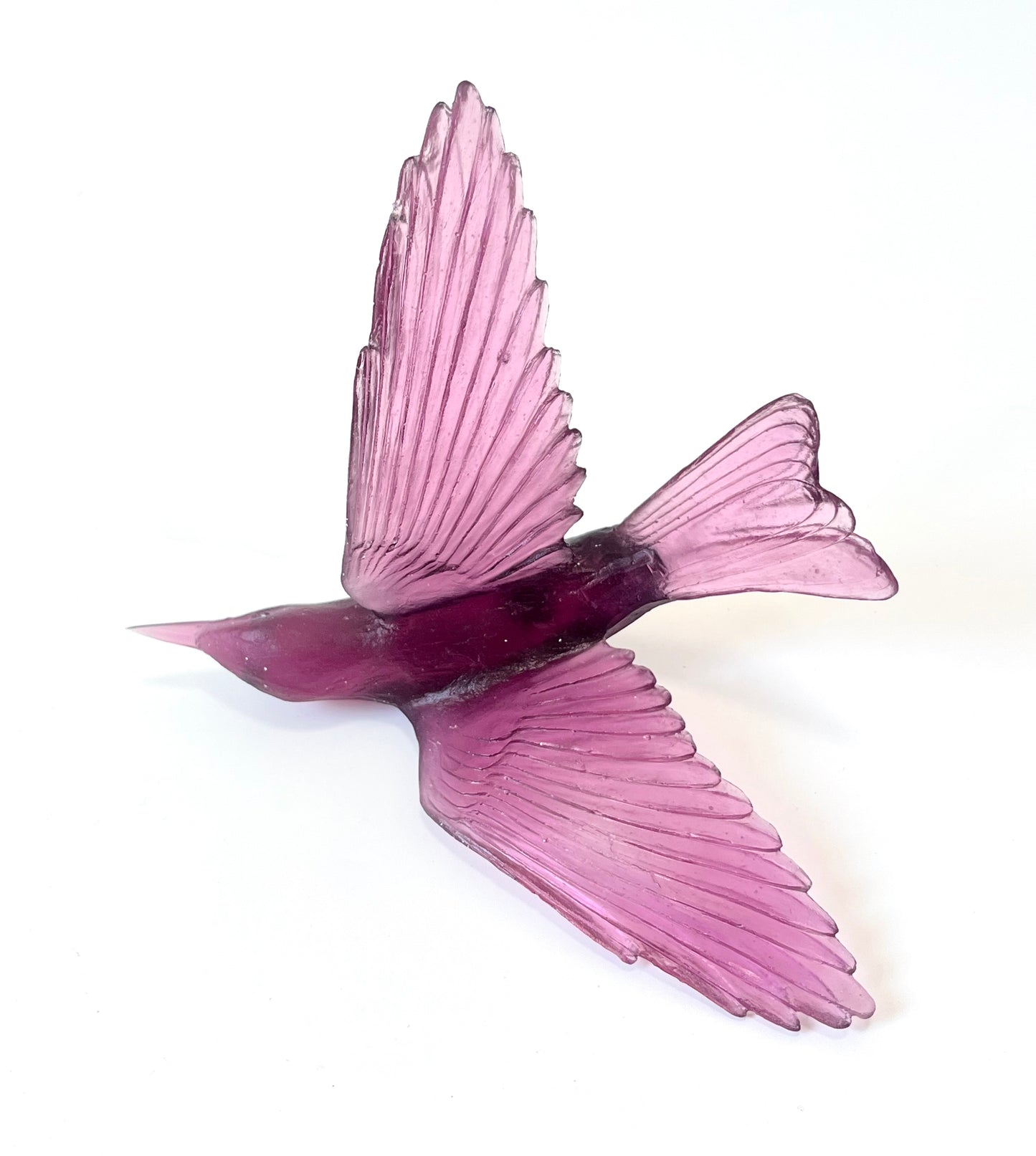 Bellbird / Korimako - Gold Amethyst
