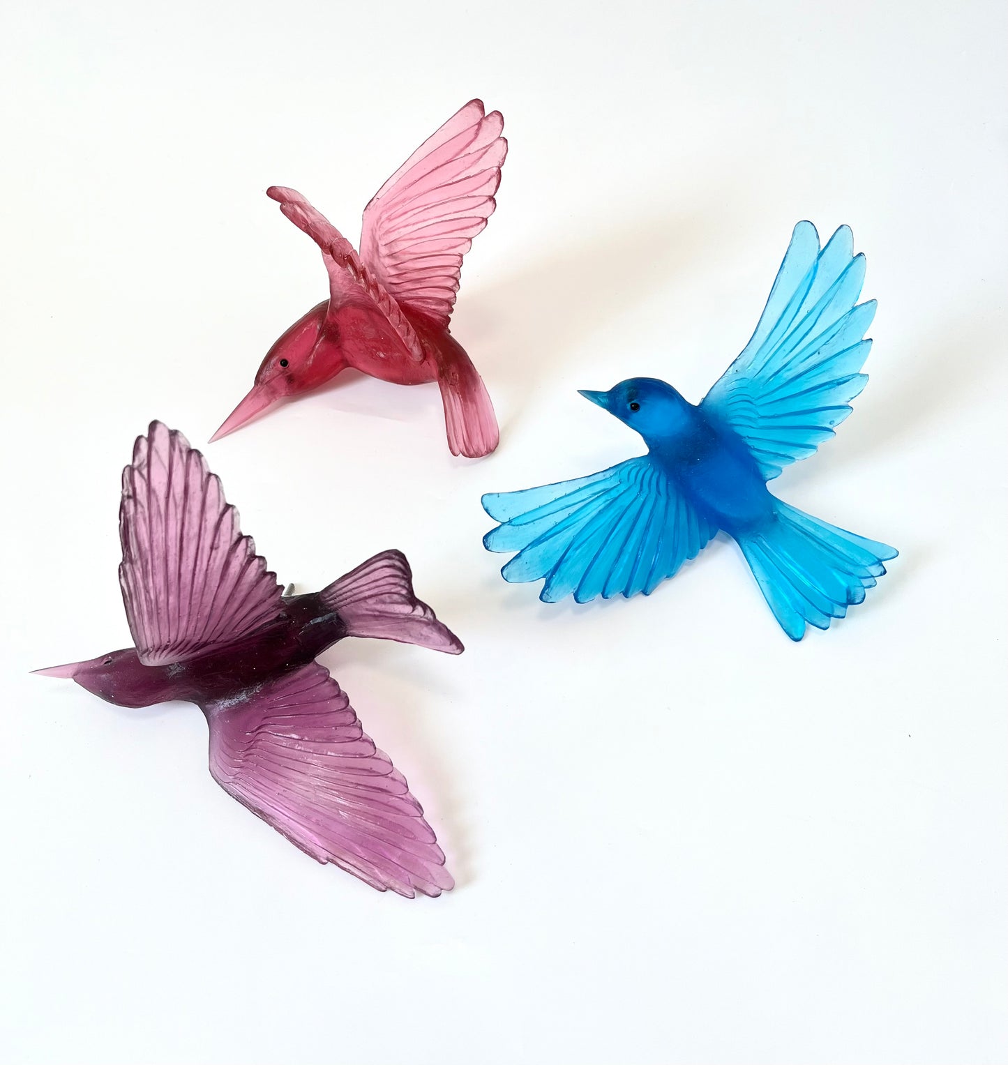 Bellbird / Korimako - Gold Amethyst