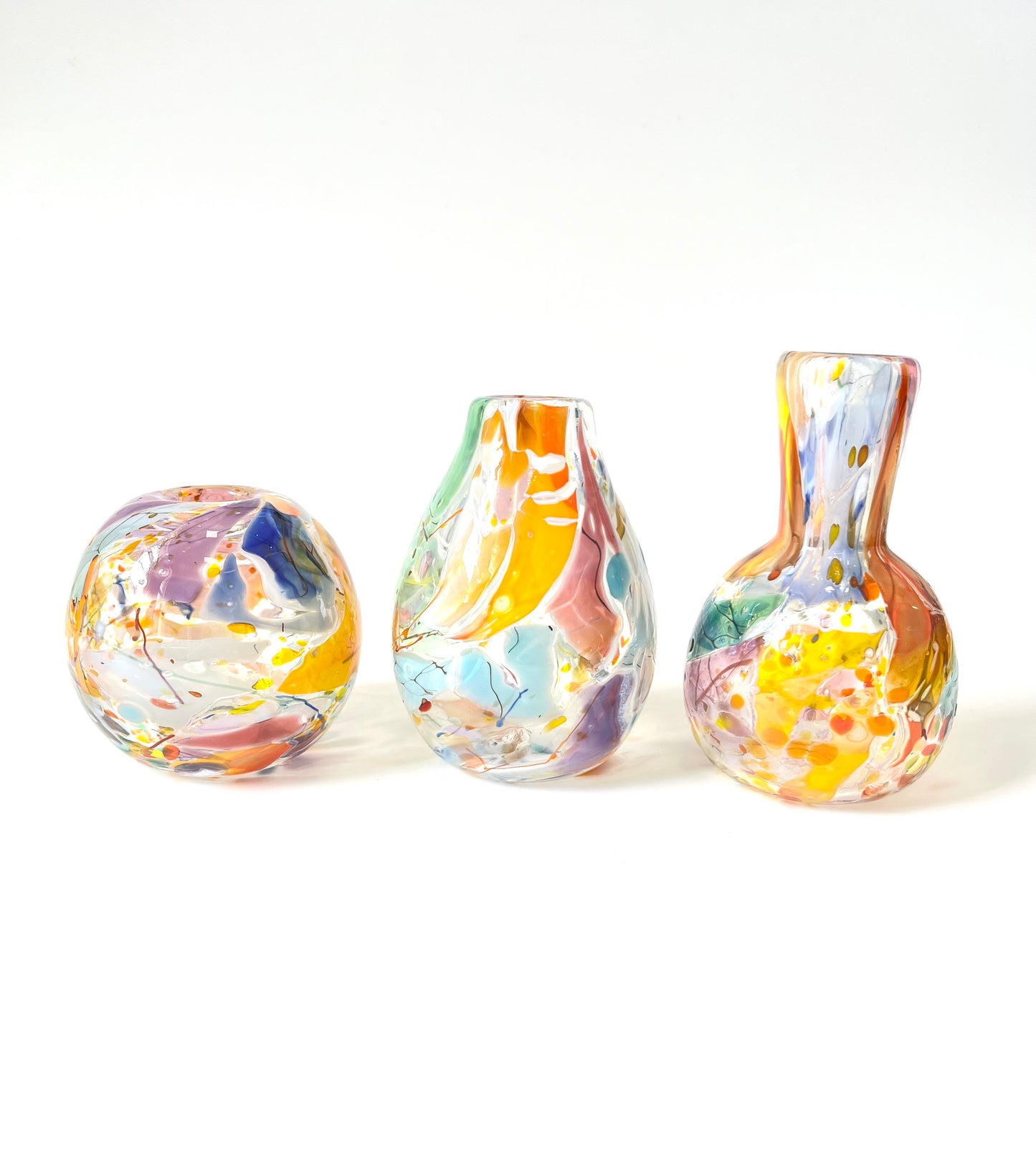 Handblown Glass Diffuser/Vase - Shard with 2cm Opening