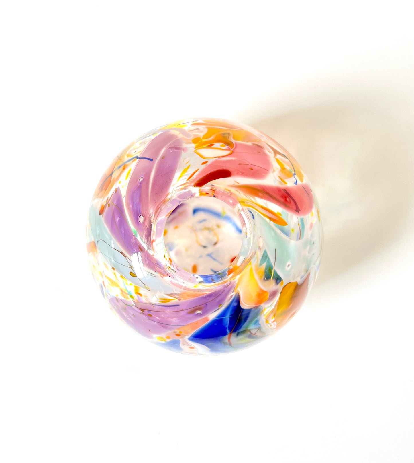 Handblown Glass Diffuser/Vase - Shard with 2cm Opening