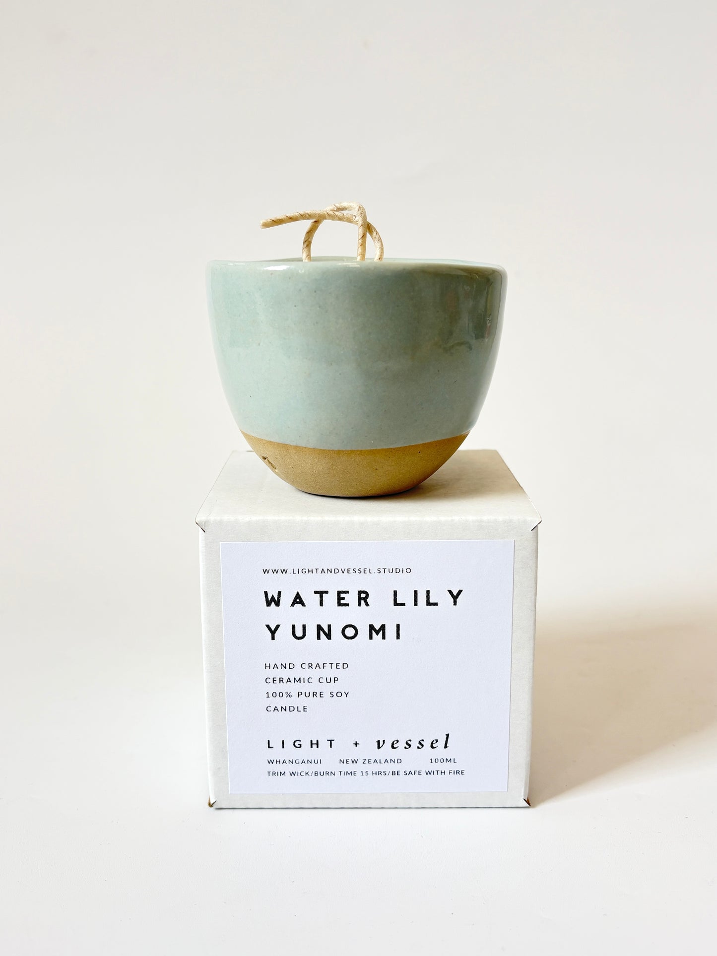 Water Lily Yunomi Soy Candle