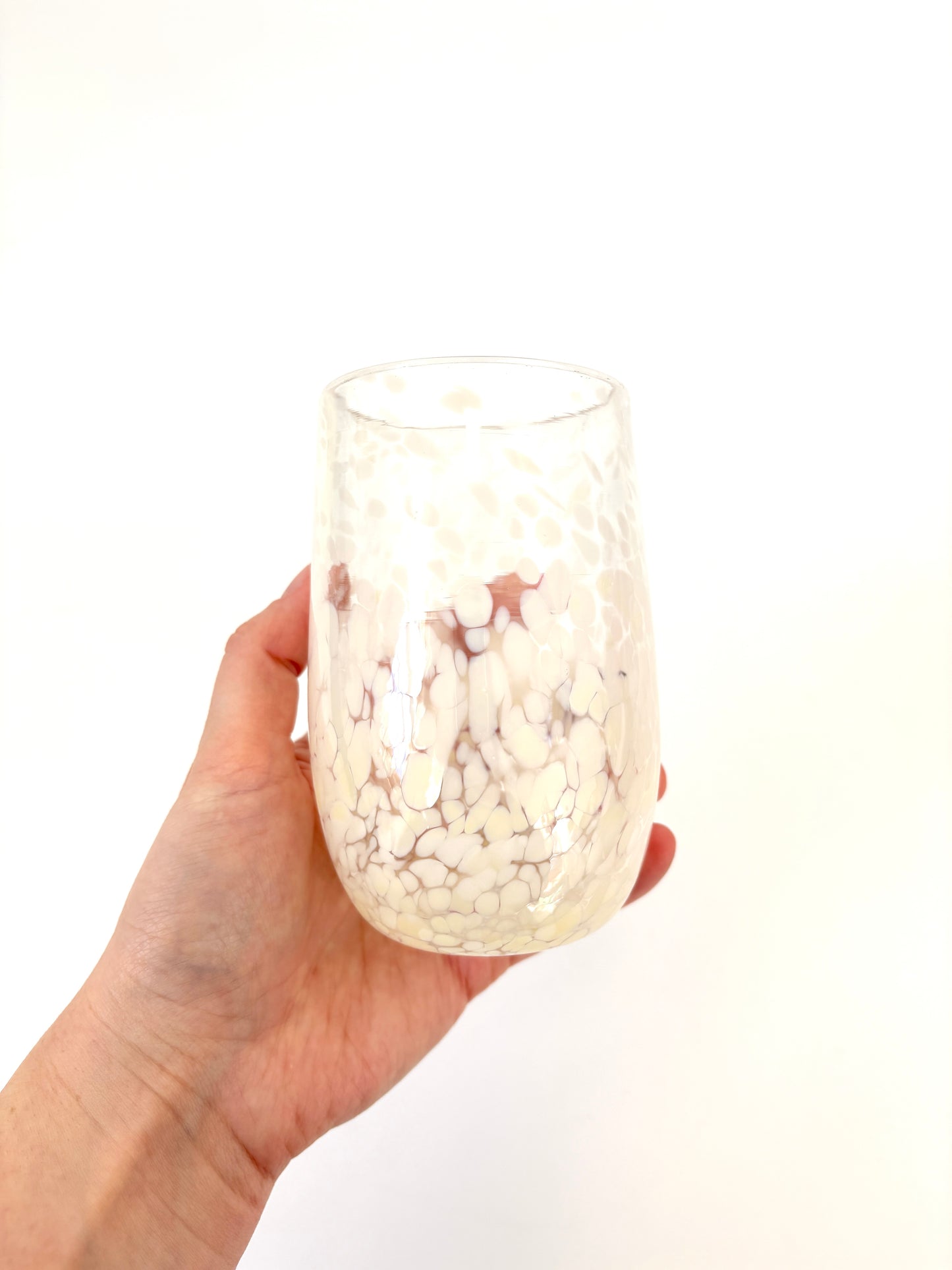 Handblown Glass Tumbler - Lemoncello