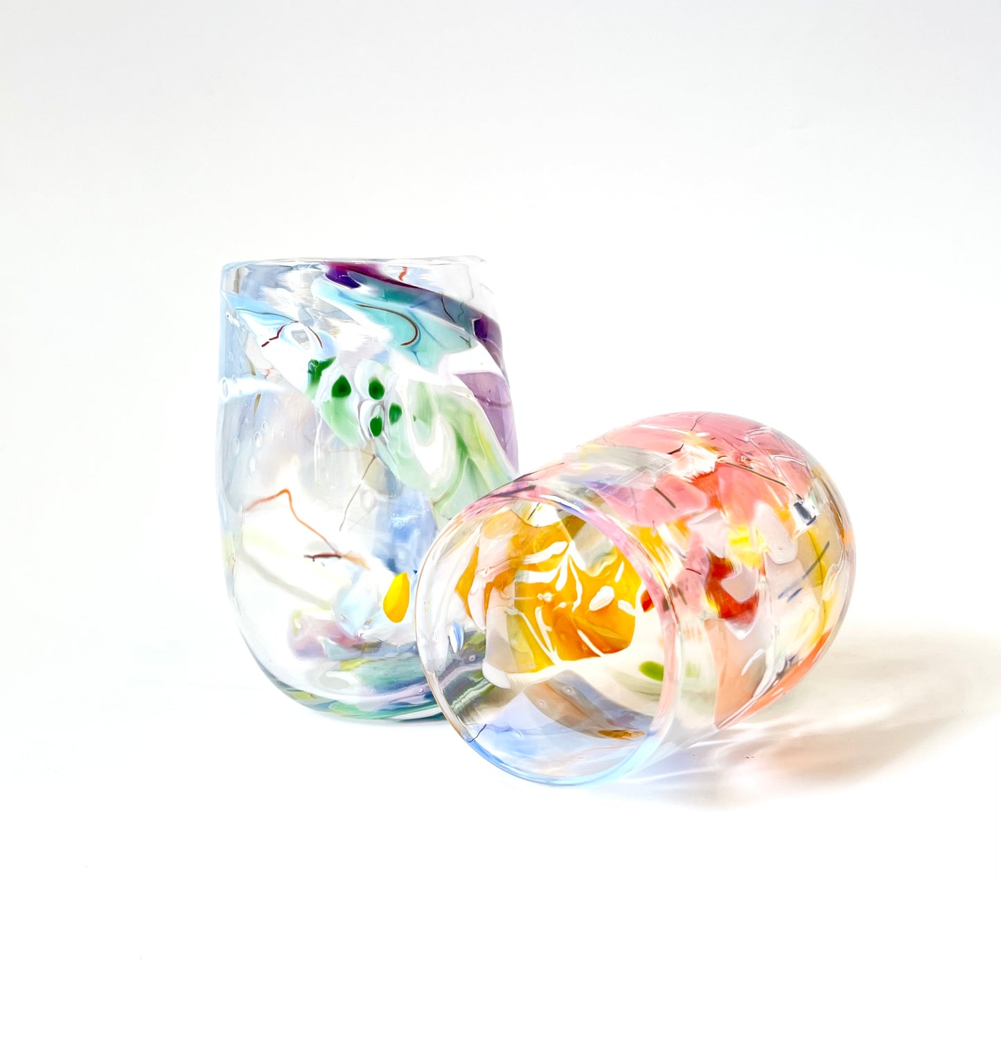 Handblown Glass Tumbler - Shard