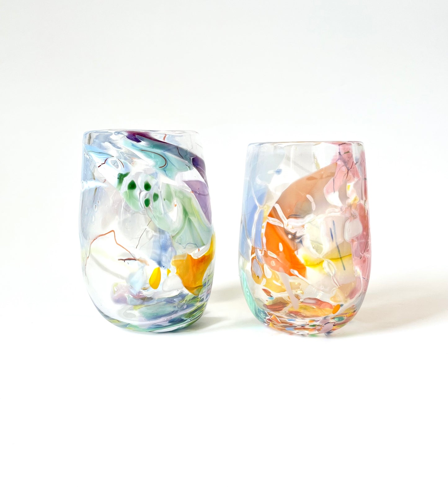 Handblown Glass Tumbler - Shard