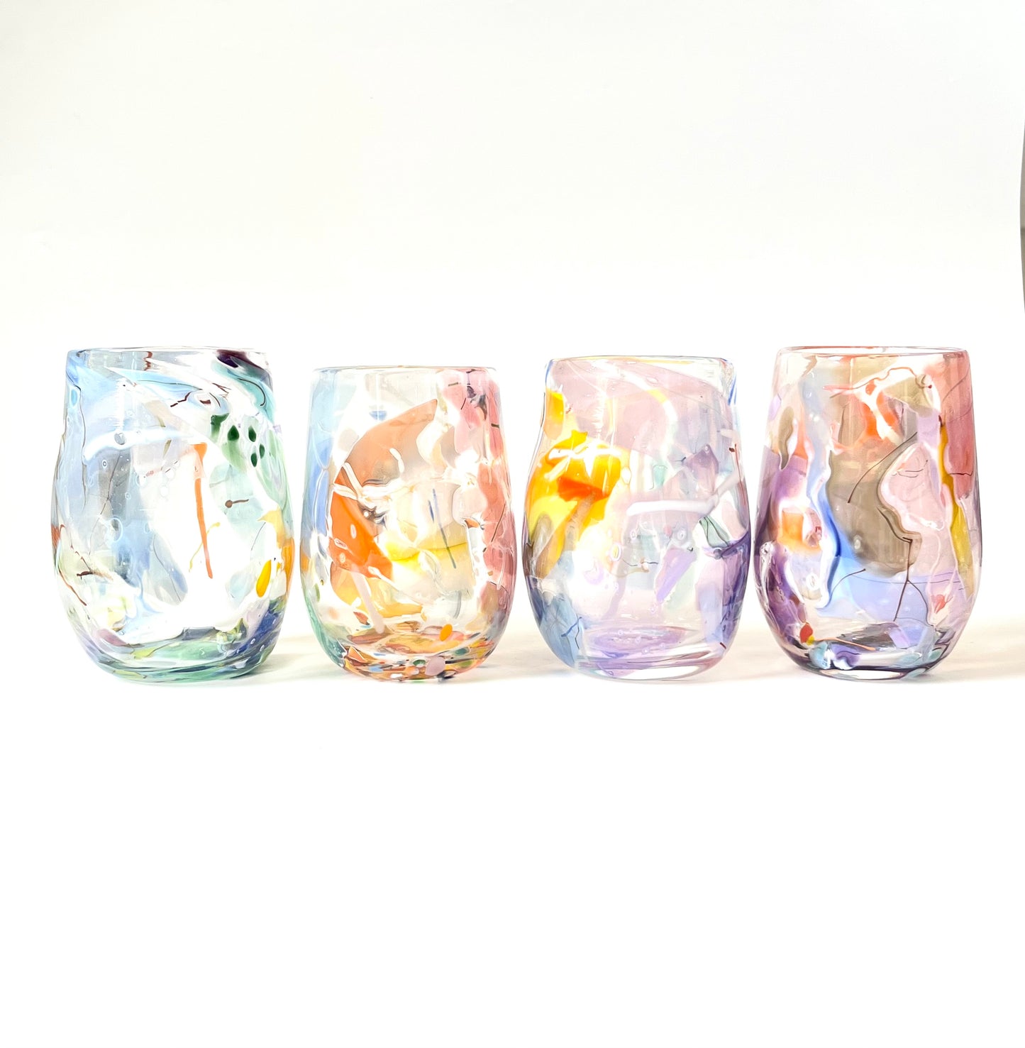 Handblown Glass Tumbler - Shard