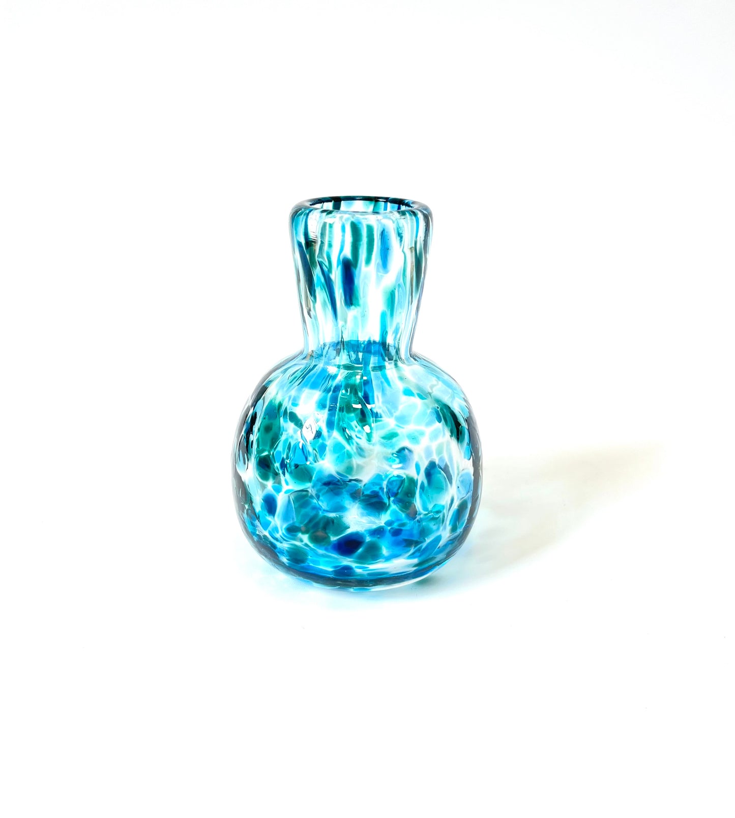 Handblown Glass Diffuser/Vase - Ocean Blue