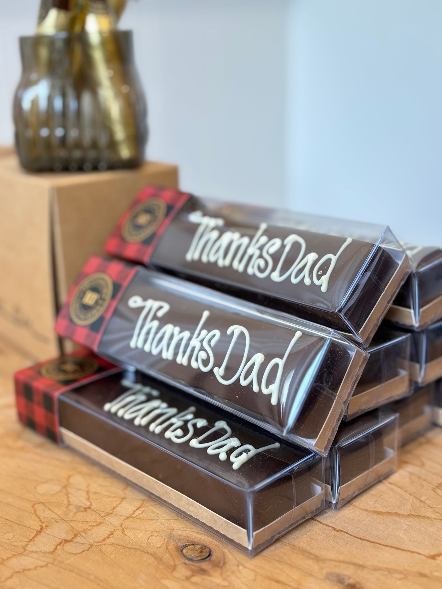 Father's Day "Thanks Dad" Truffle Slice