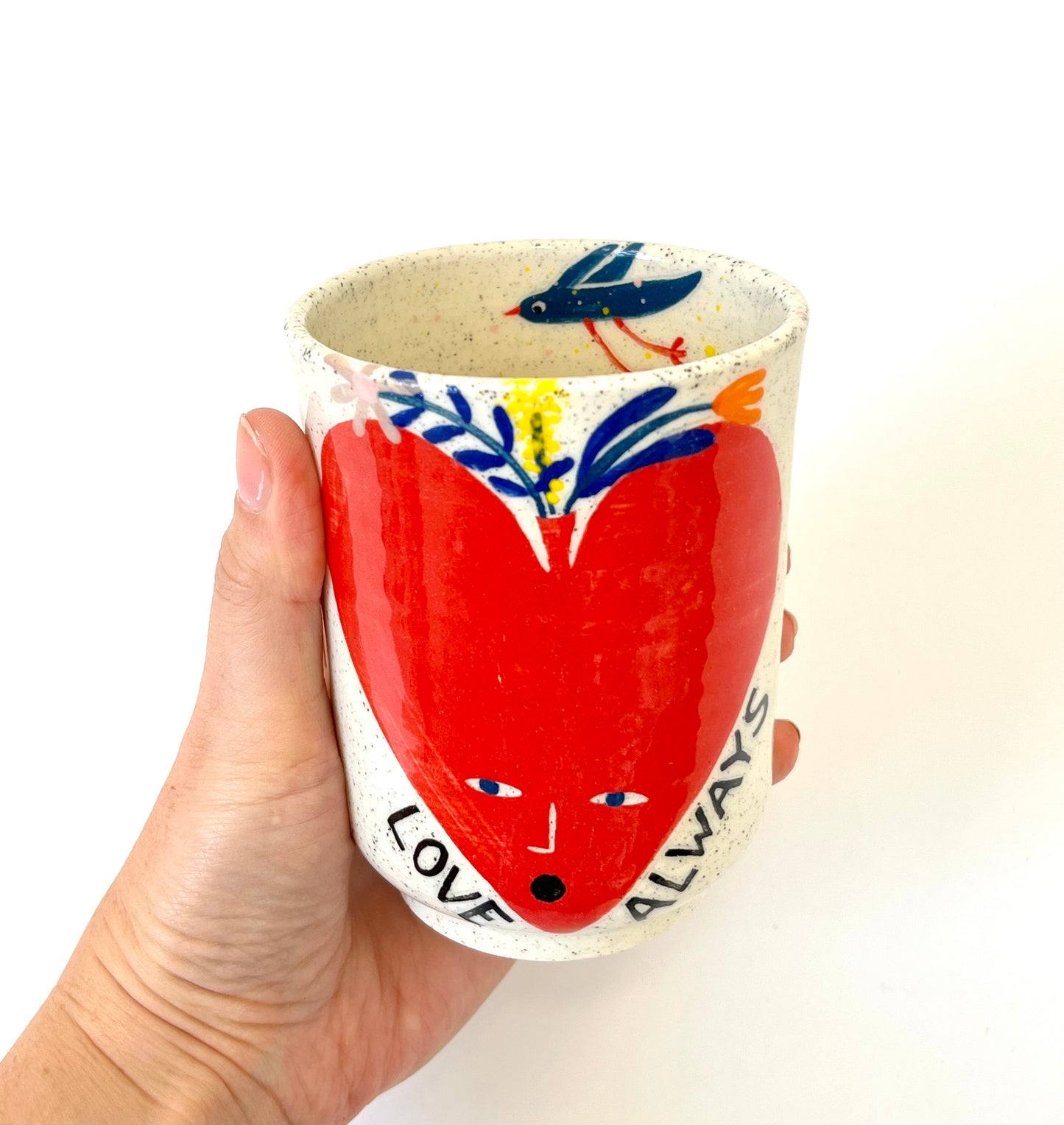 Ceramic Cup by Studio Soph - "Love Always"