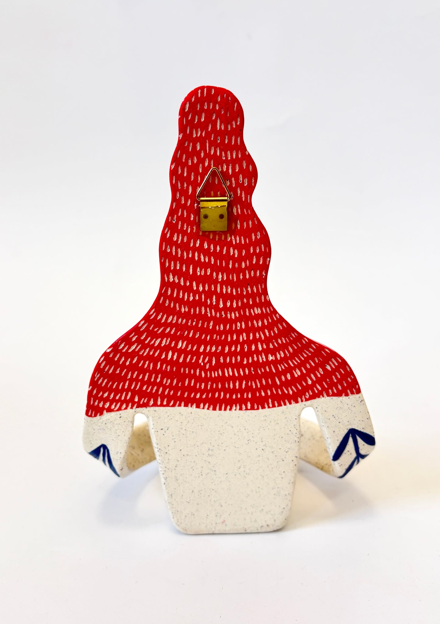 Red Hair Girl with Daisy Boobs Full Body Candle Person - Ceramic candle holder by Studio Soph