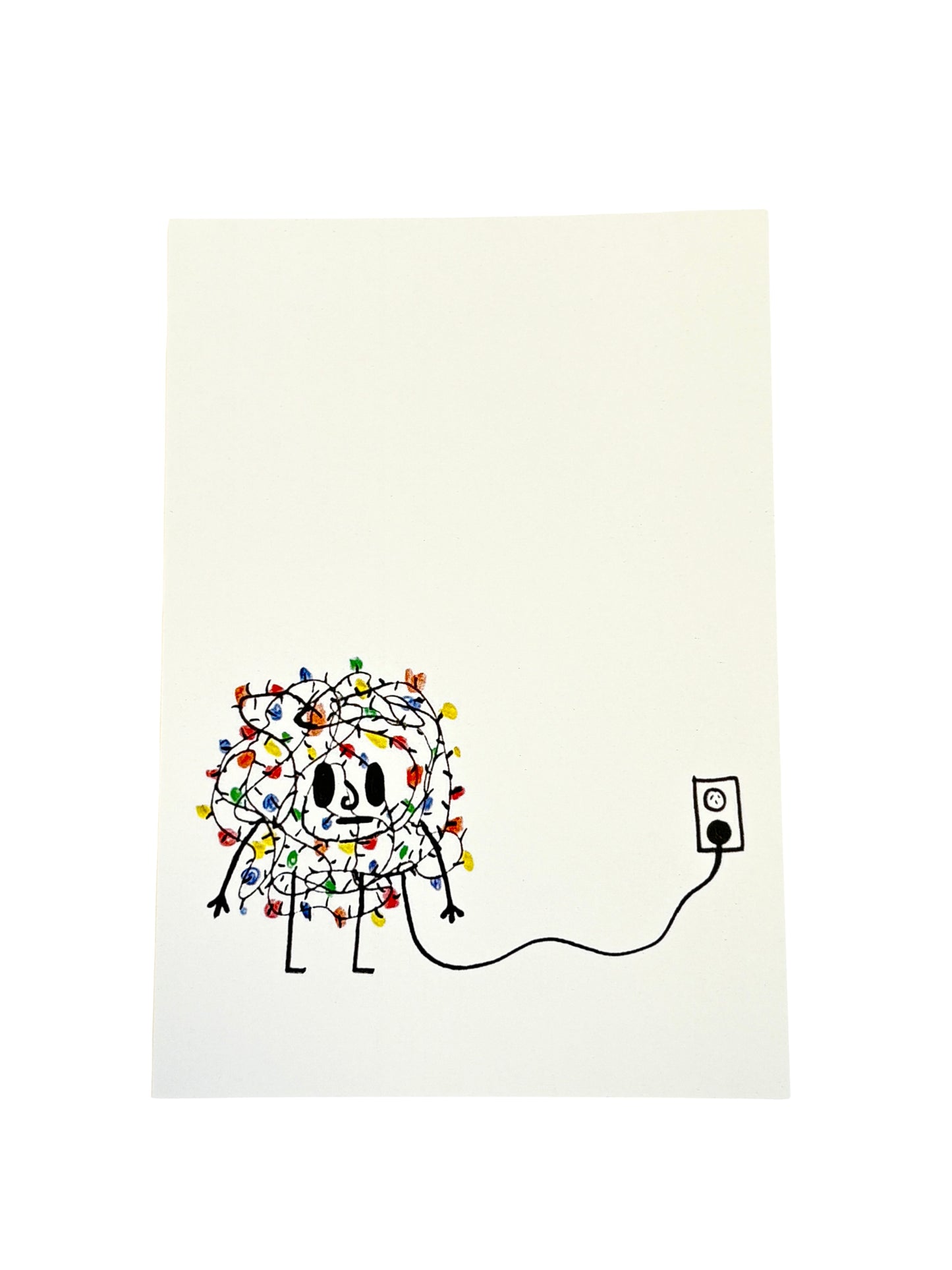 'Festive Tangle' - Illustrated Card by Jemimadidit