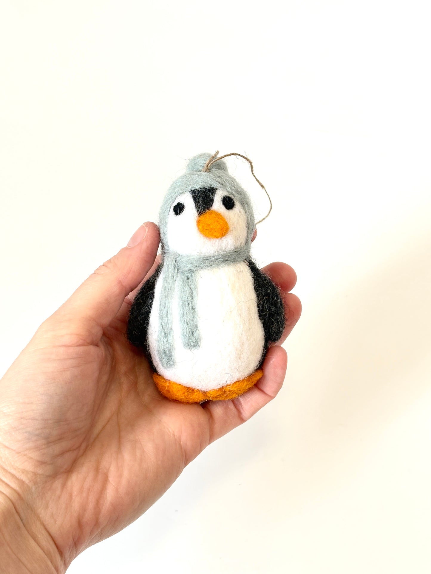 NEW Felted Penguin - Grey