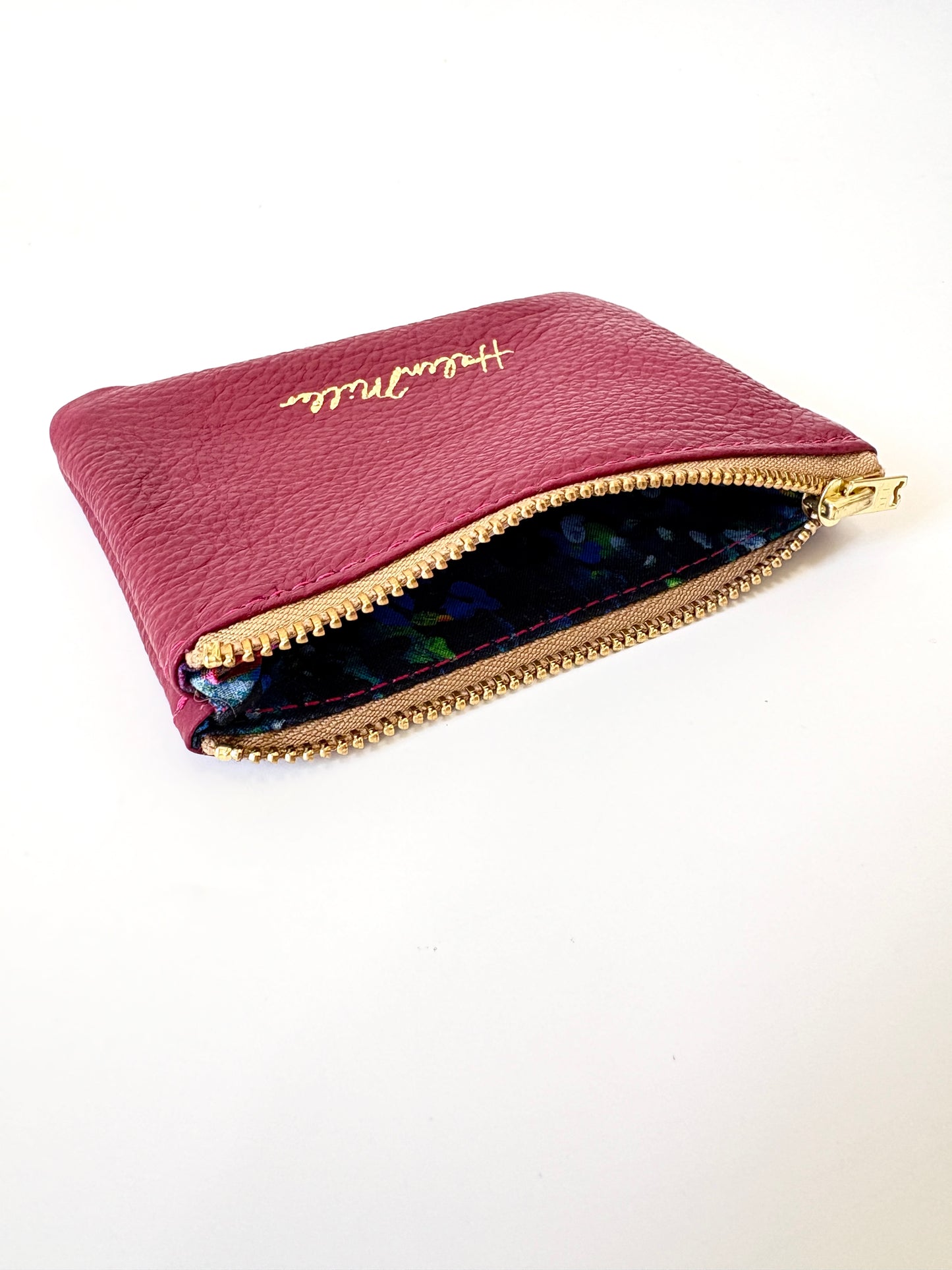 Coin Purse - 12cm - Raspberry