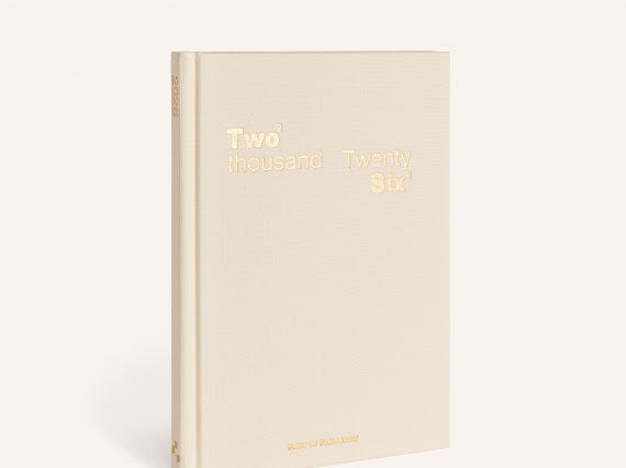 2026 A5 Weekly Diary - Cream