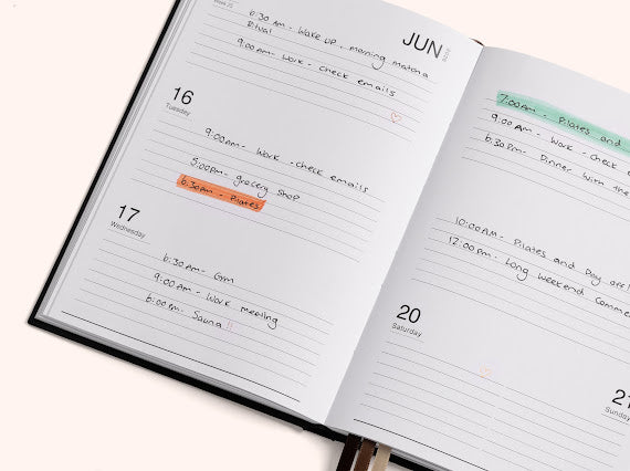 2026 A5 Weekly Diary - Liquorice