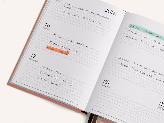 2026 A5 Weekly Diary - Sorbet