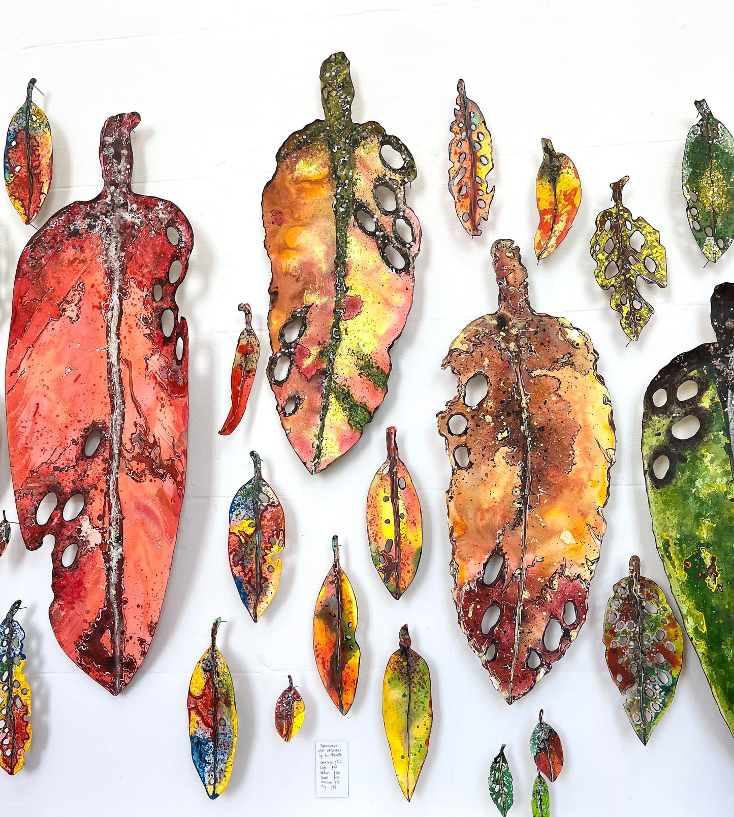 Tiny Pohutukawa Leaf (21137)