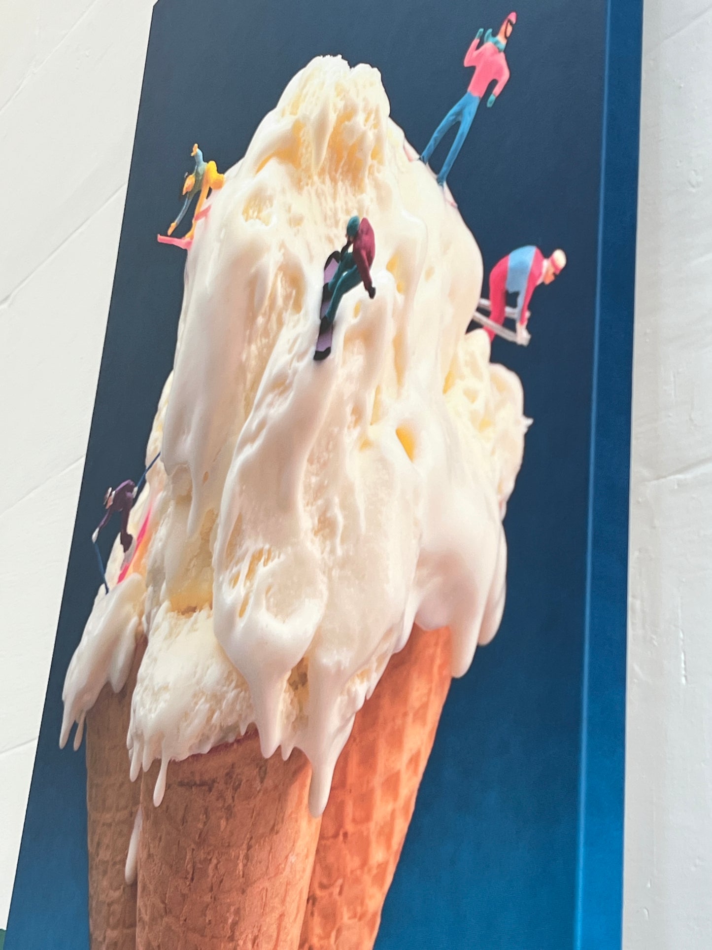 "Treble Cone" Large Canvas Print - 120cm x 80cm