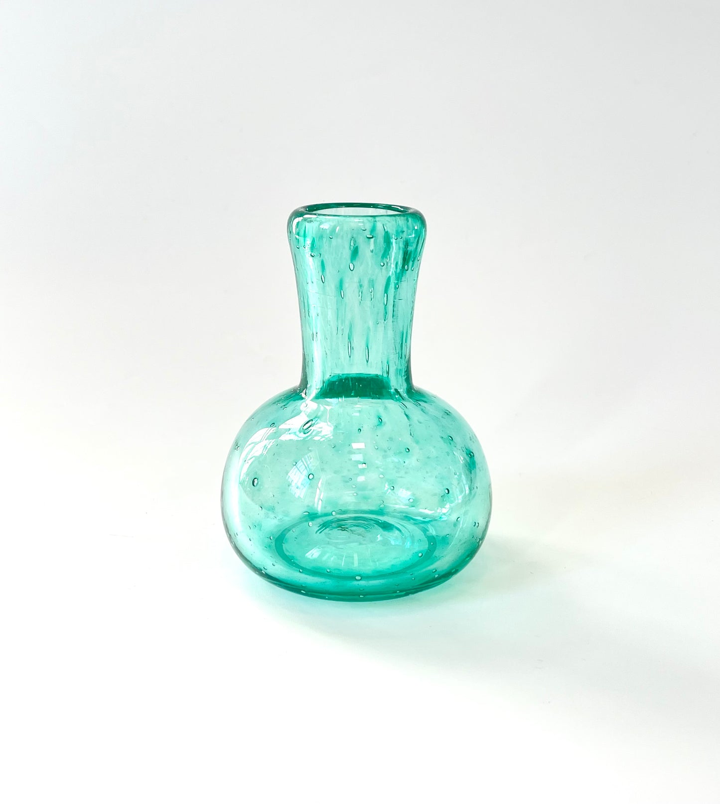 Handblown Glass Diffuser/Vase - Aqua