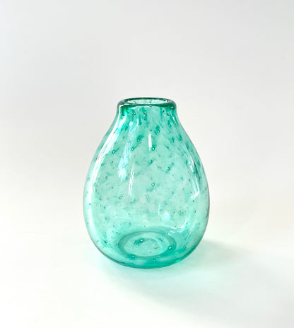 Handblown Glass Diffuser/Vase - Aqua