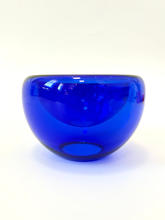 Handblown Glass Mini "Fulvio" Bowl - Cobolt