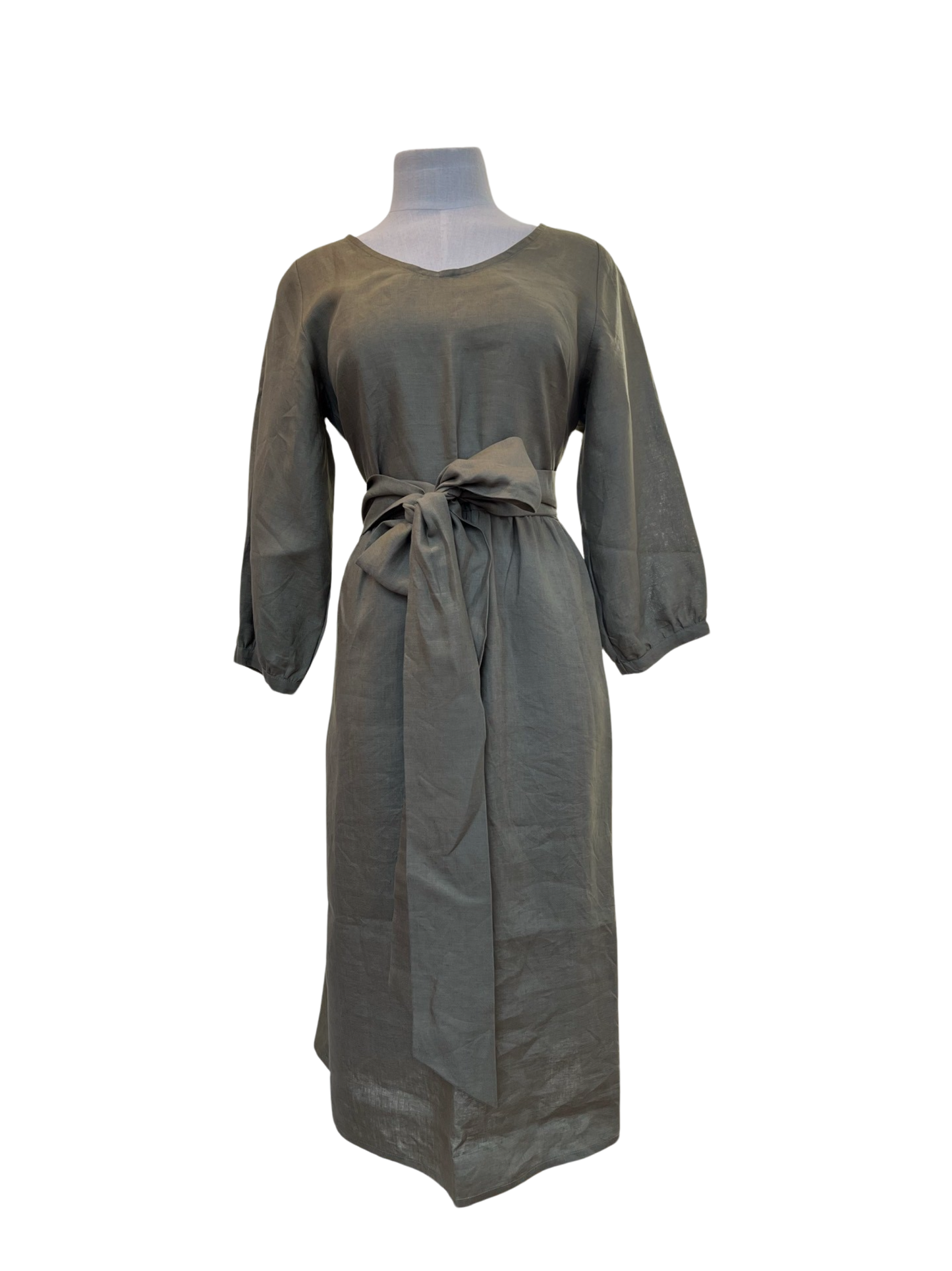 Long Sleeve Mollie Dress - Sage