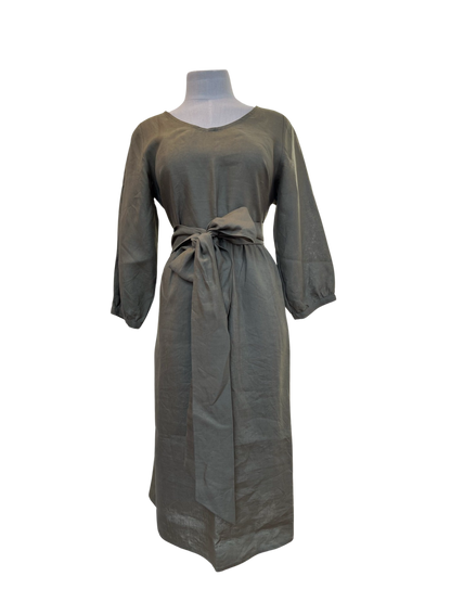 Long Sleeve Mollie Dress - Sage