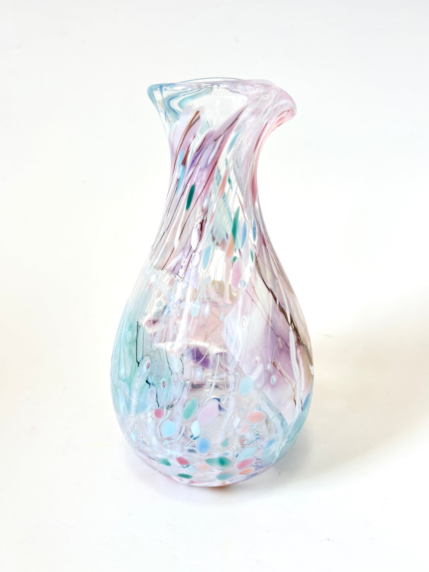 Handblown Glass Carafe - Pastel Shard (22673)