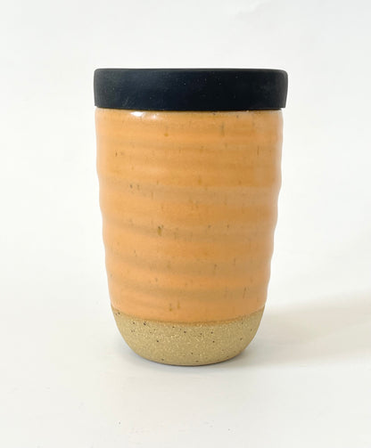 Ceramic Takeaway Cup - Peach