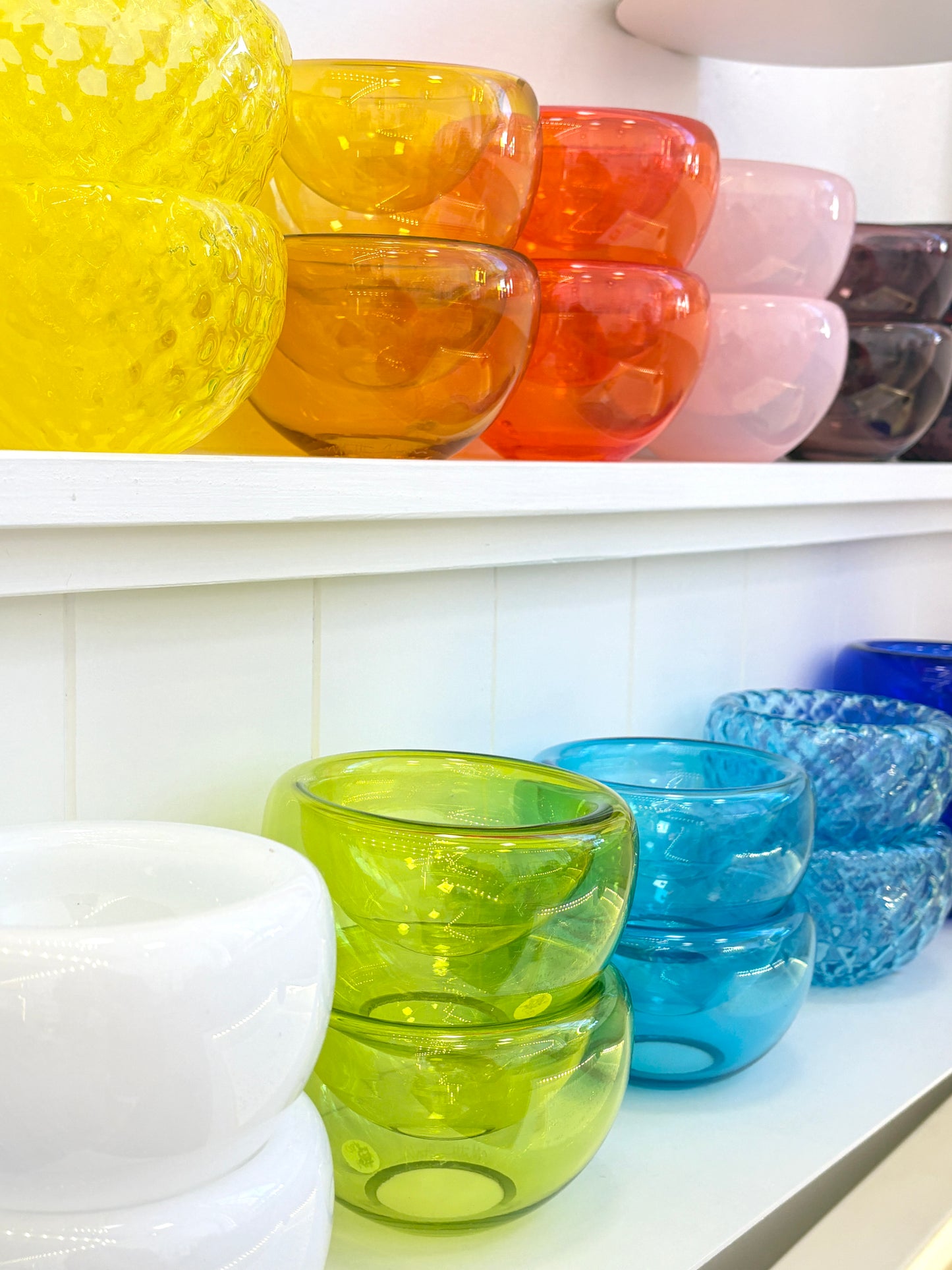 Handblown Glass Mini "Fulvio" Bowl - Brilliant Gold