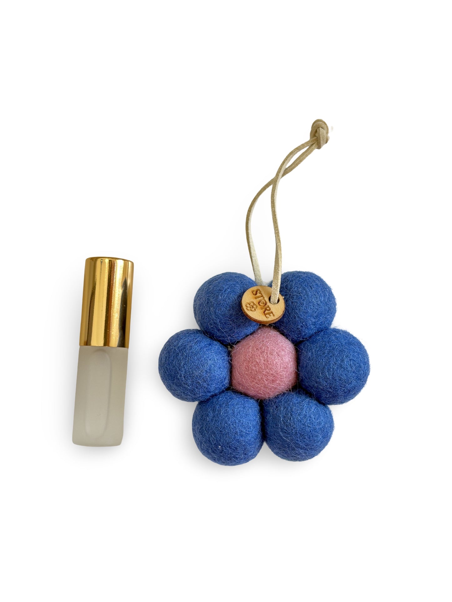 Hanging Daisy Air Freshener - Blue with Lavender Scent