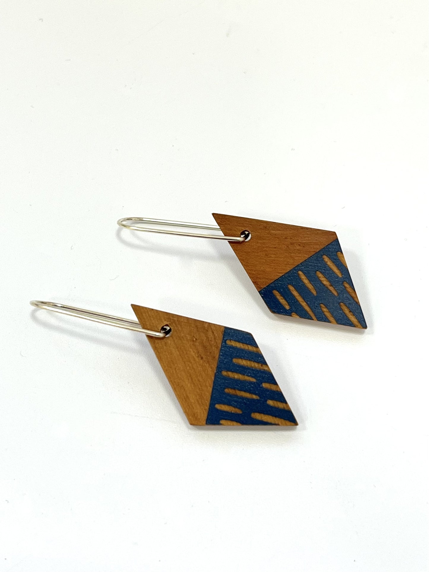 Dash Earrings - Navy