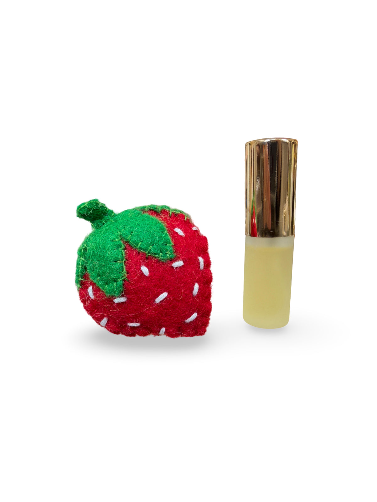 Strawberry Car Freshener Set - Champagne & Strawberry Scent