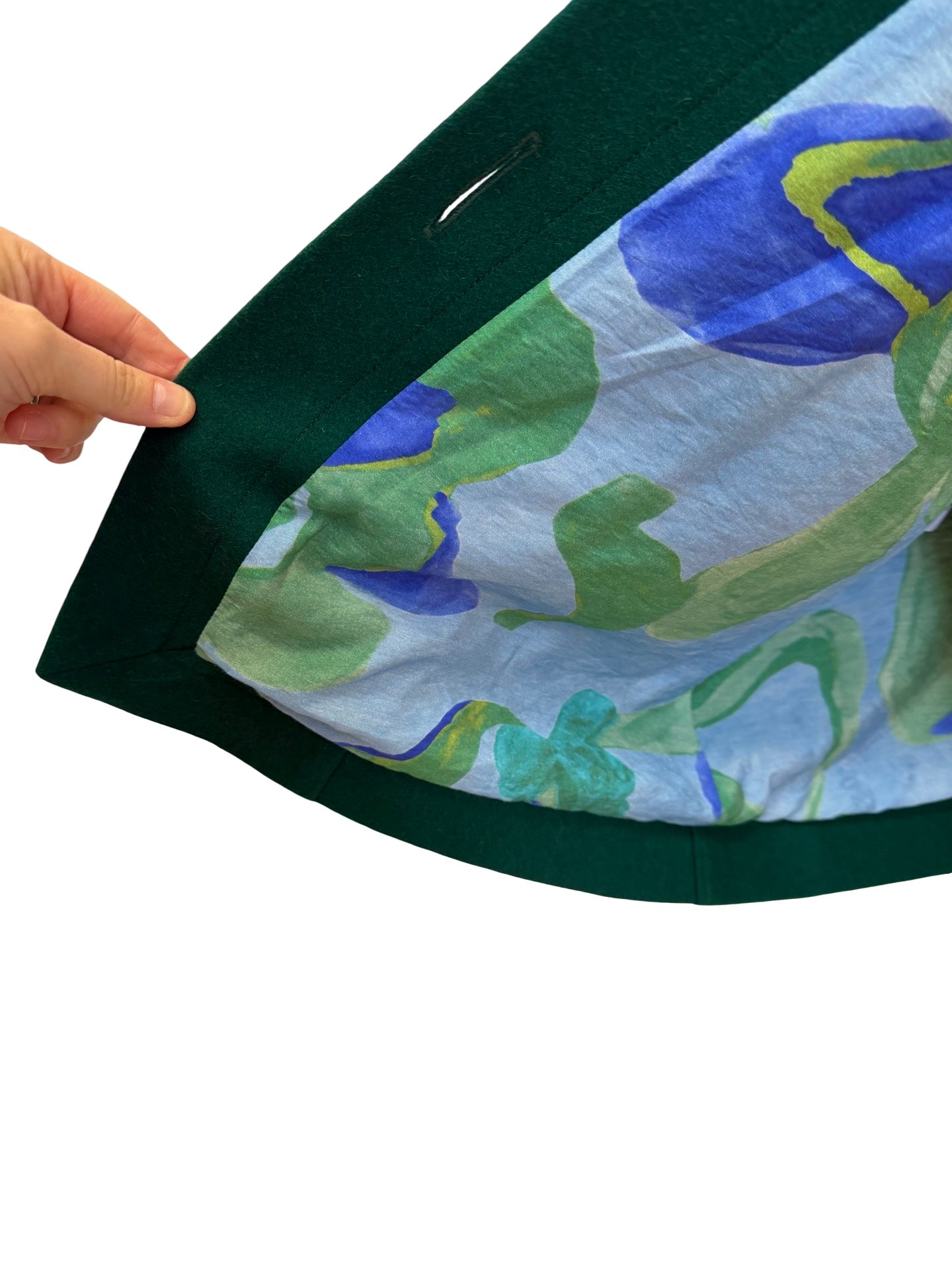 "Tiggy" Coat - Emerald Green
