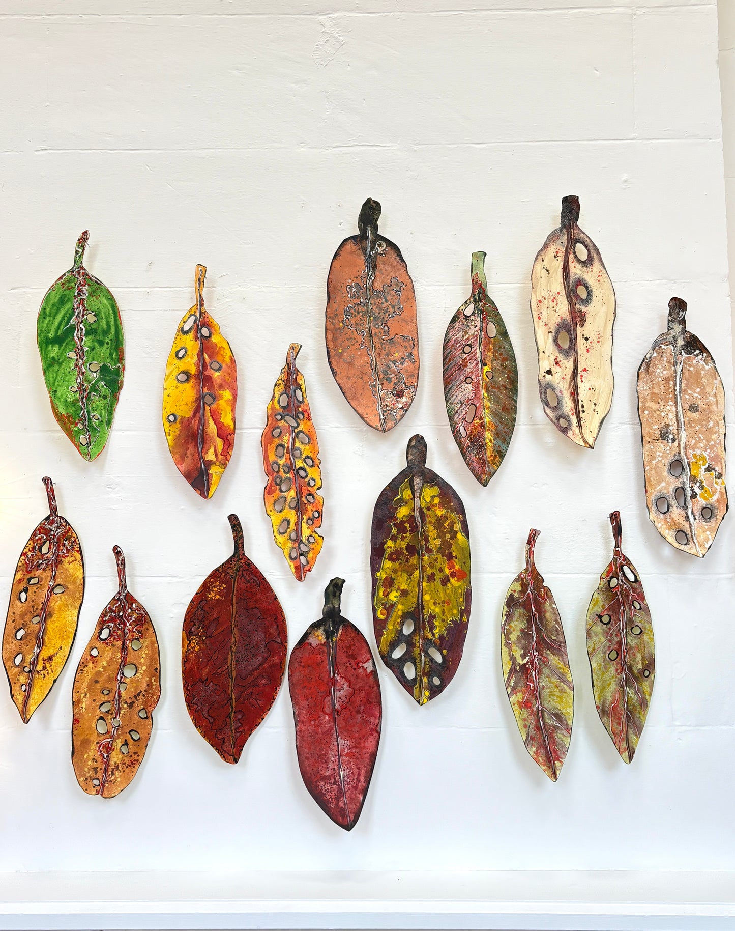 Medium Pohutukawa Leaf (18265)