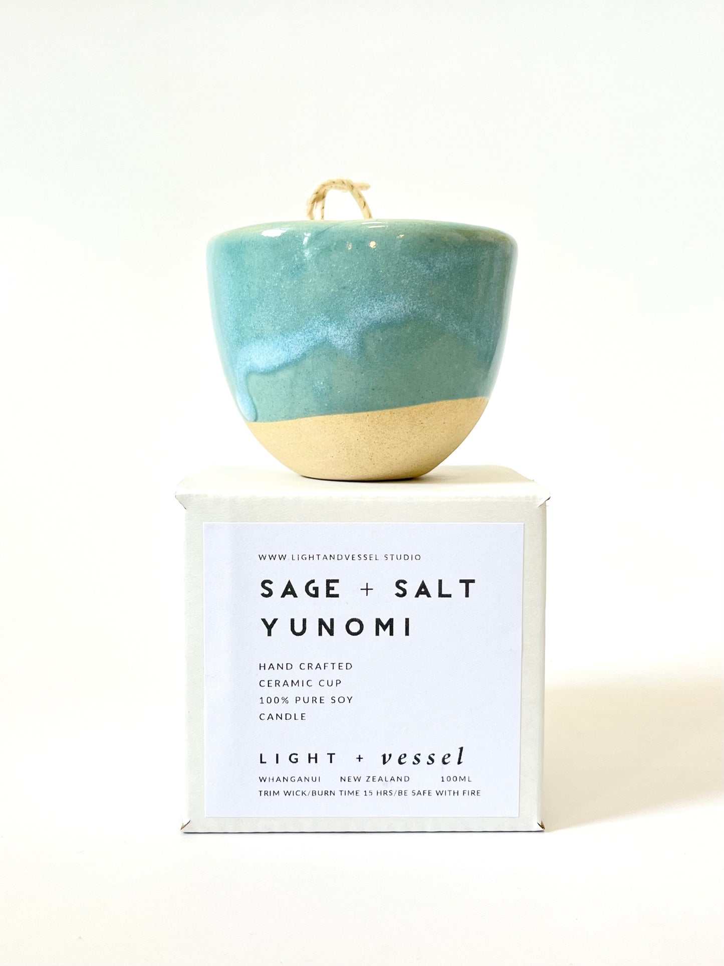 Sage & Salt Yunomi Soy Candle