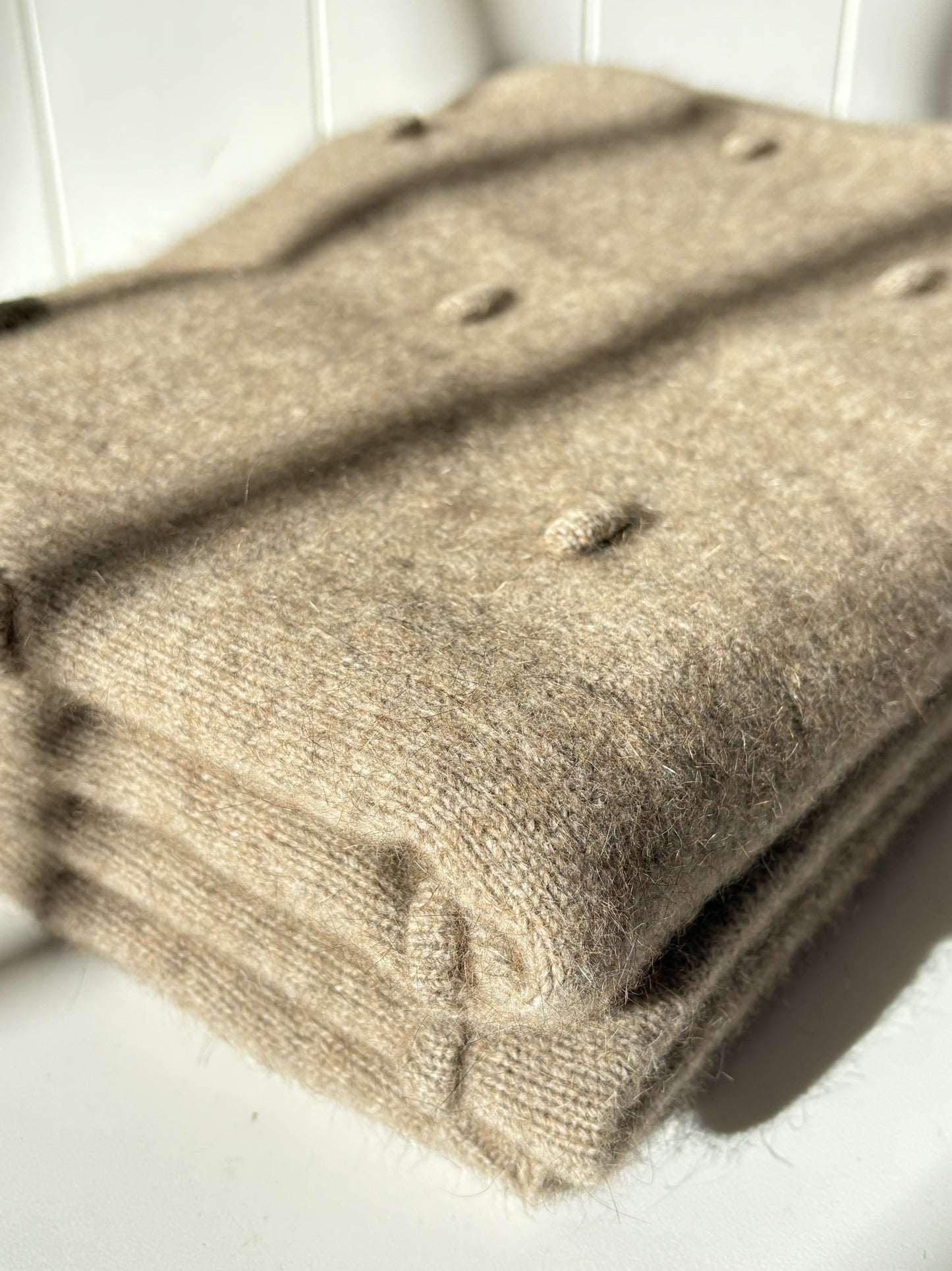 Possum Merino Bobble Wrap - Natural