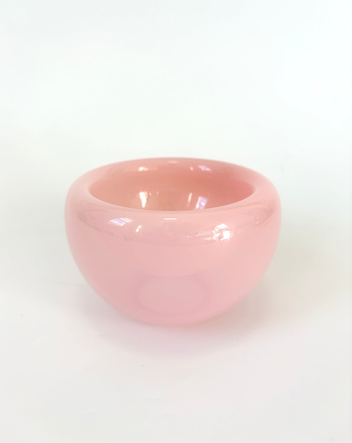 Handblown Glass Mini Fulvio Bowl - Pastel Pink