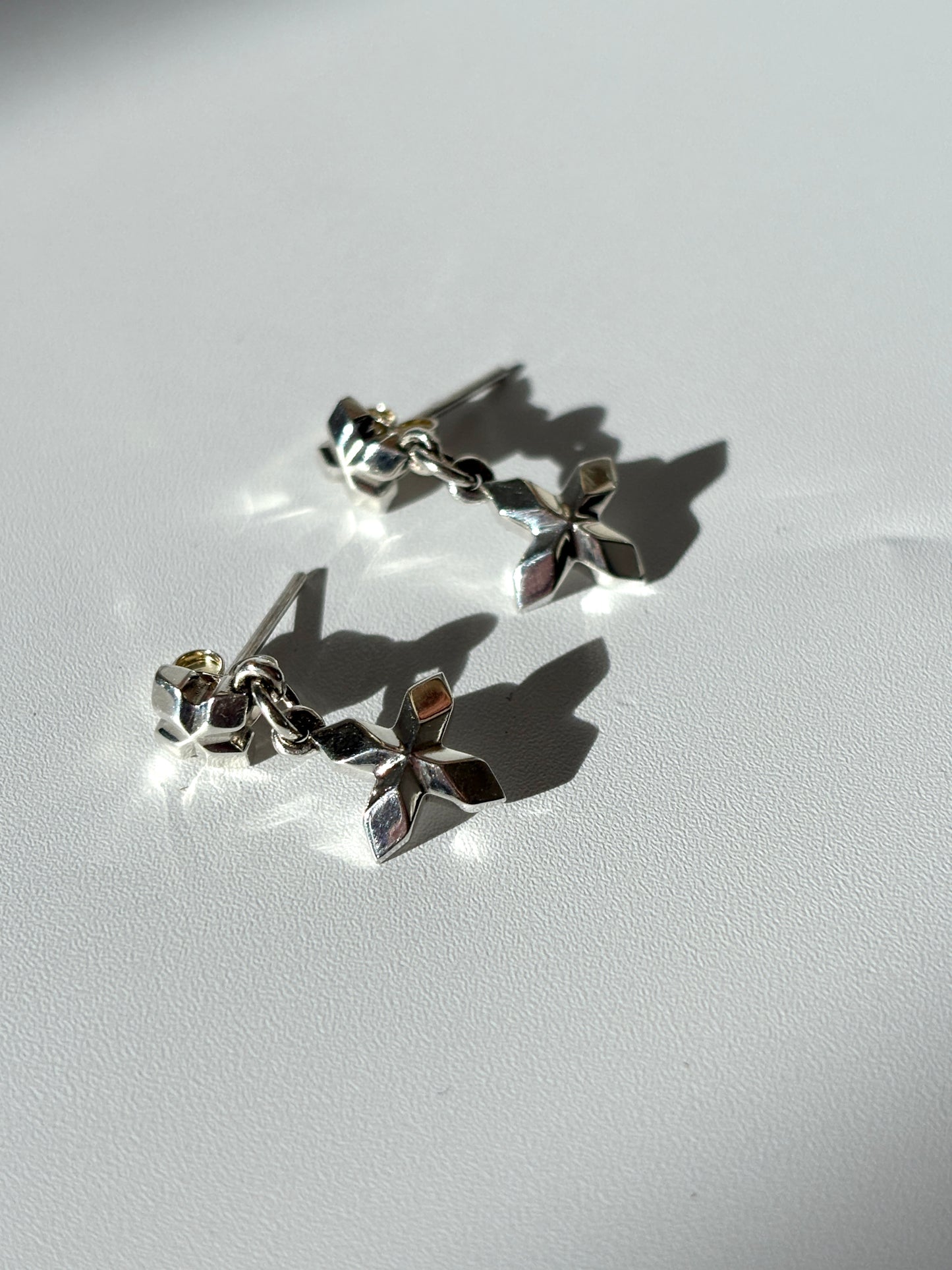 Duo Cross Stud Earrings by Holly Howe