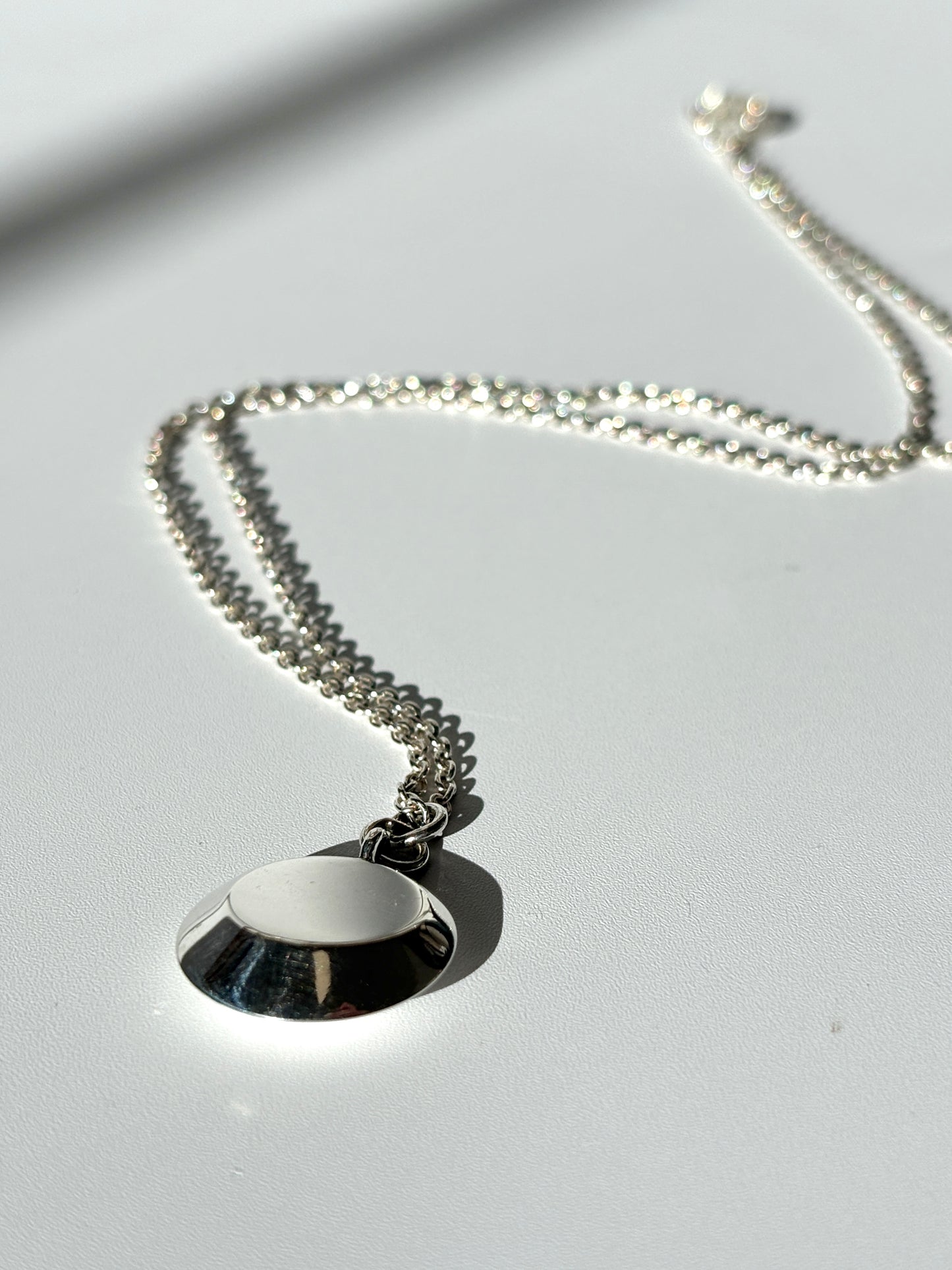 Profile Pendant Necklace