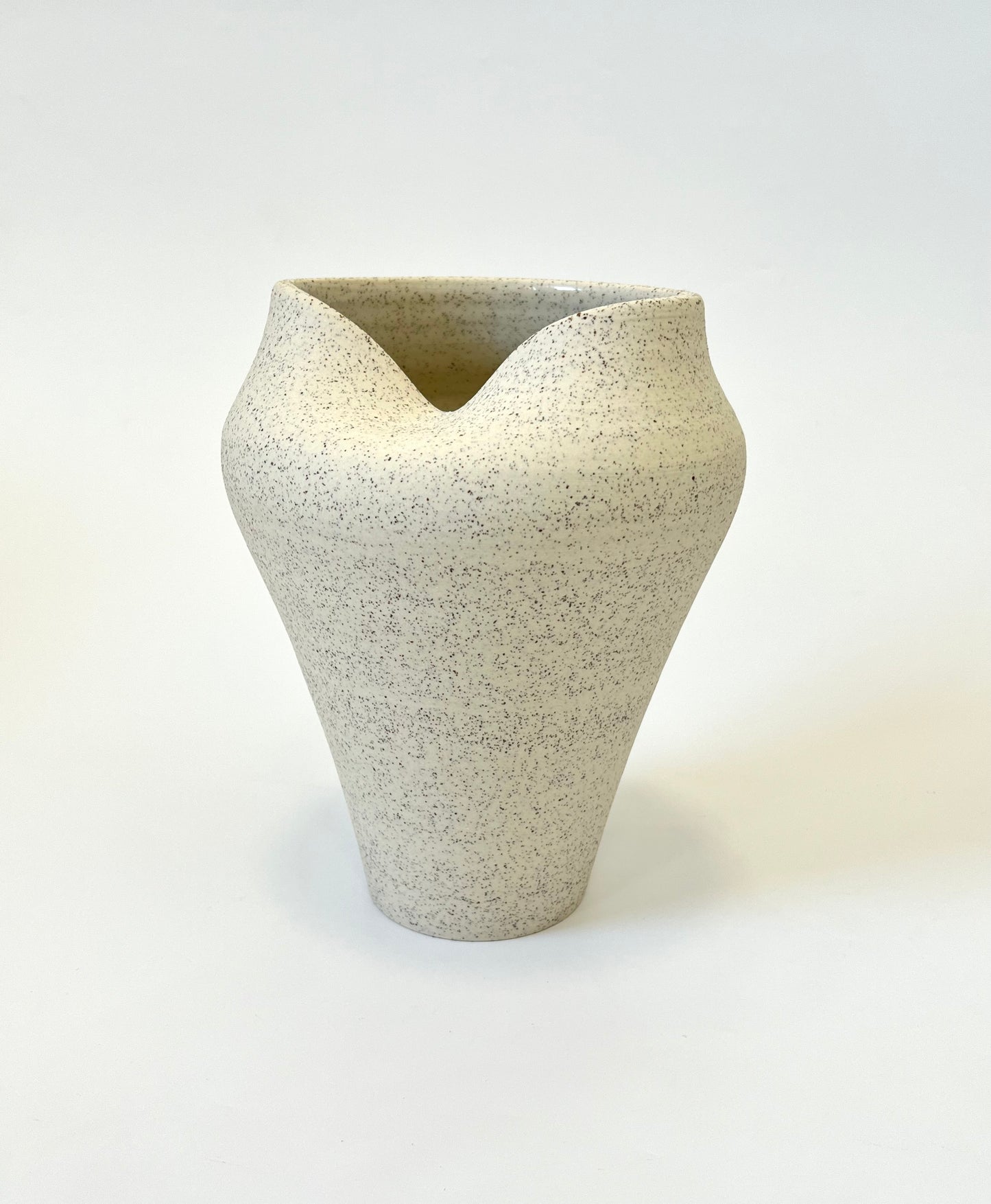 Handmade Ceramic 'Pillow Vase' - Coastal - Large