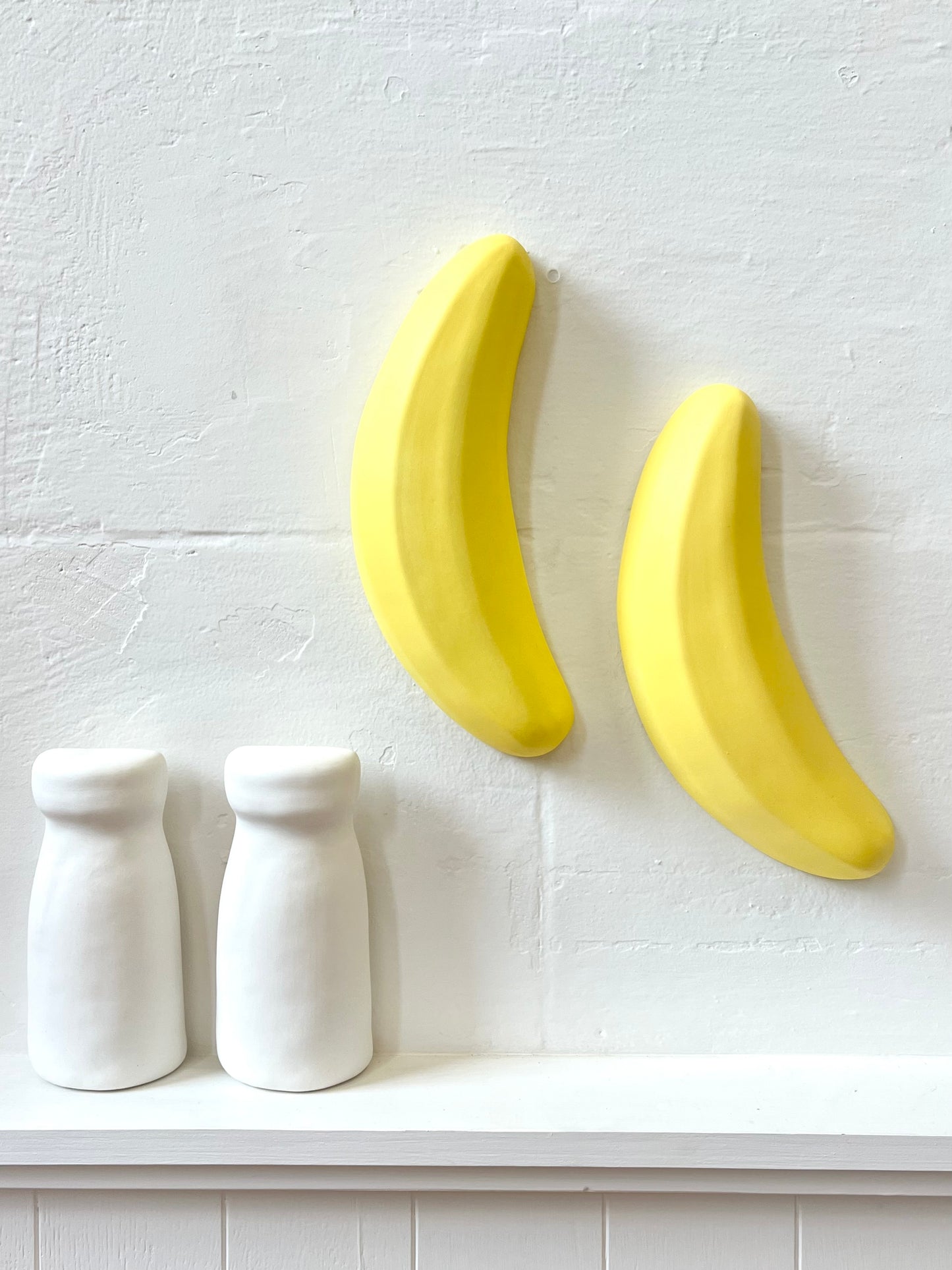 "Milk Bottle" In Porcelain