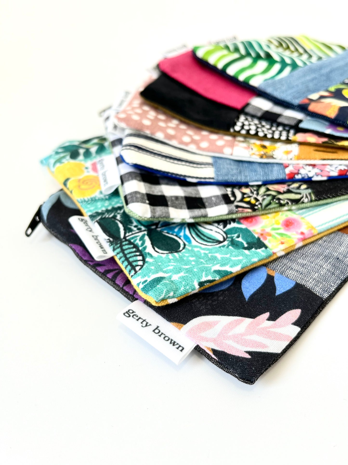 Fabric Mini Zip Purse - Assorted