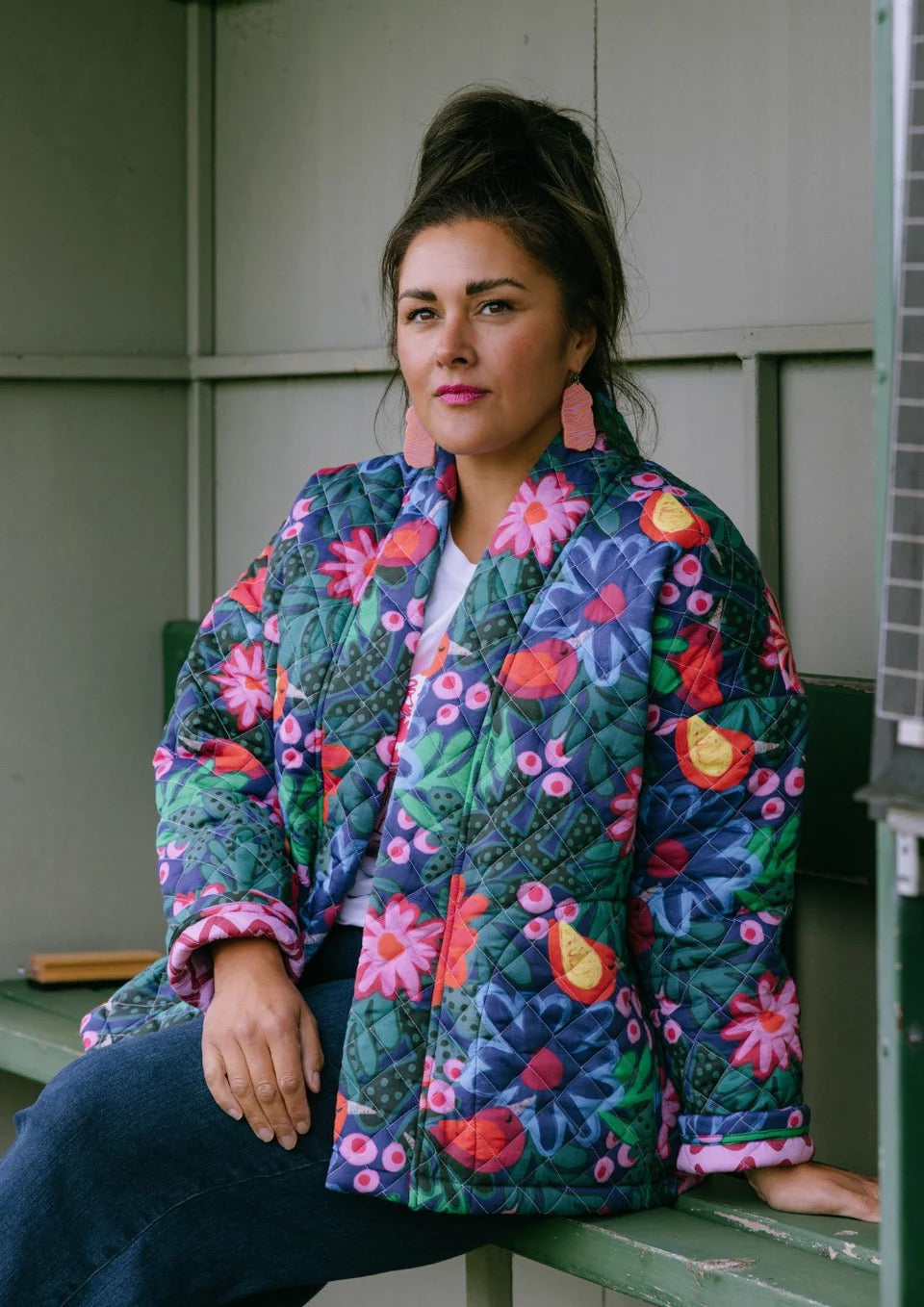 Quilted Jacket - Wilderness/Ziggy