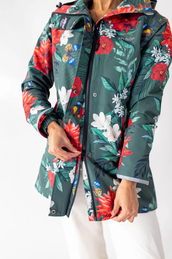 Jardin Mesh-Lined Raincoat