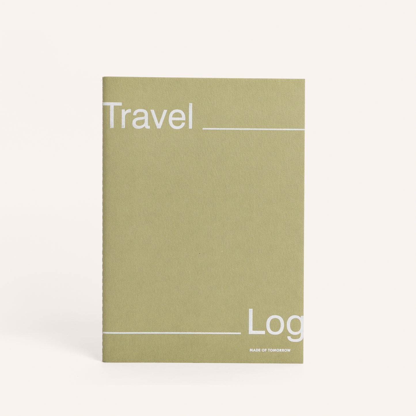 Travel Log - Journal by Made of Tomorrow