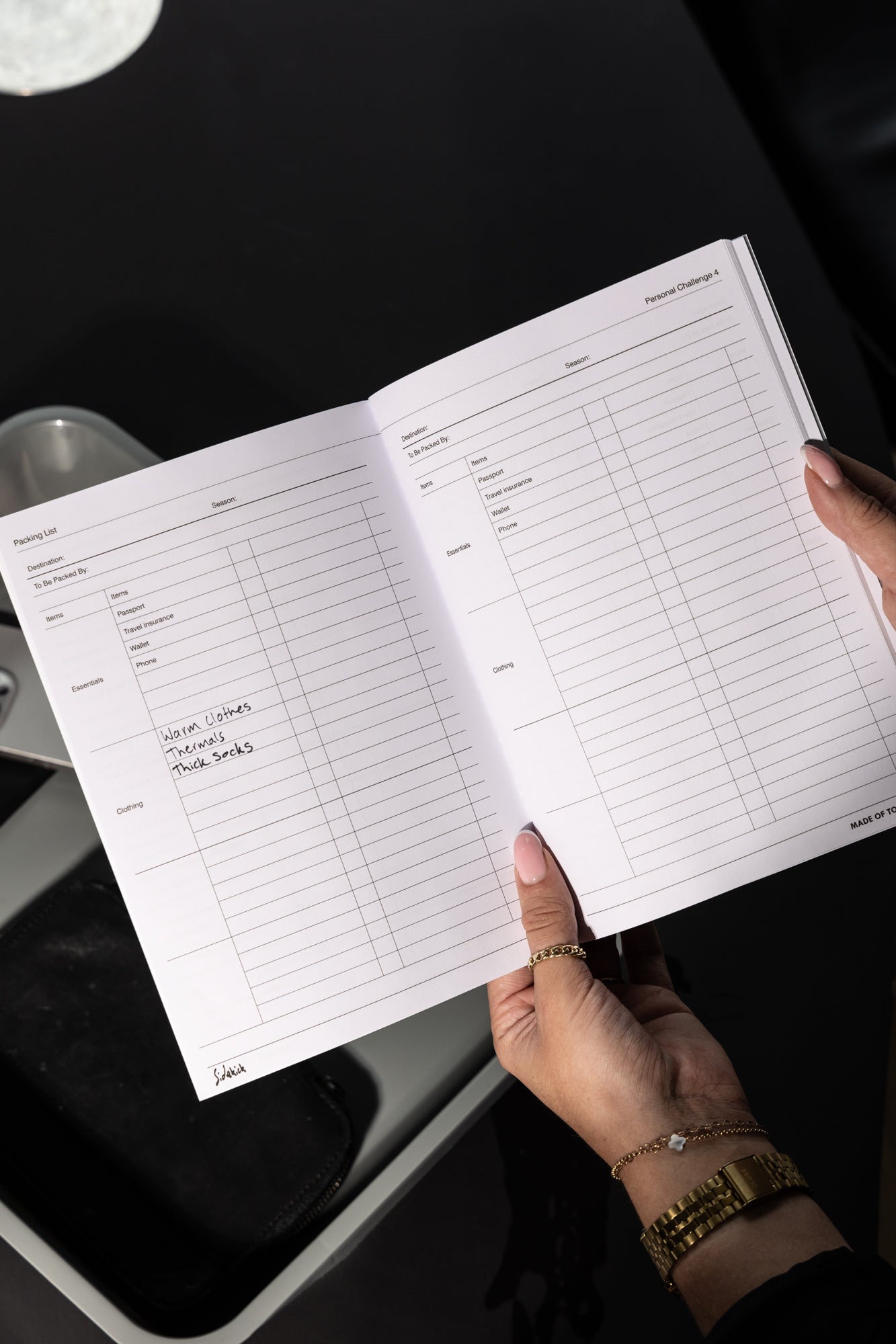 Travel Log - Journal by Made of Tomorrow