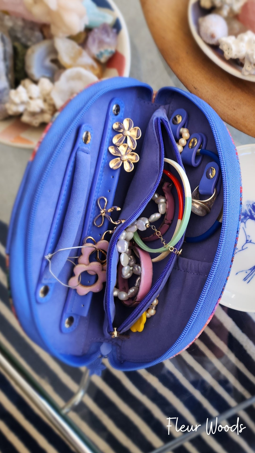 PRE-ORDER "Meadow" Jewellery Case by Fleur Woods