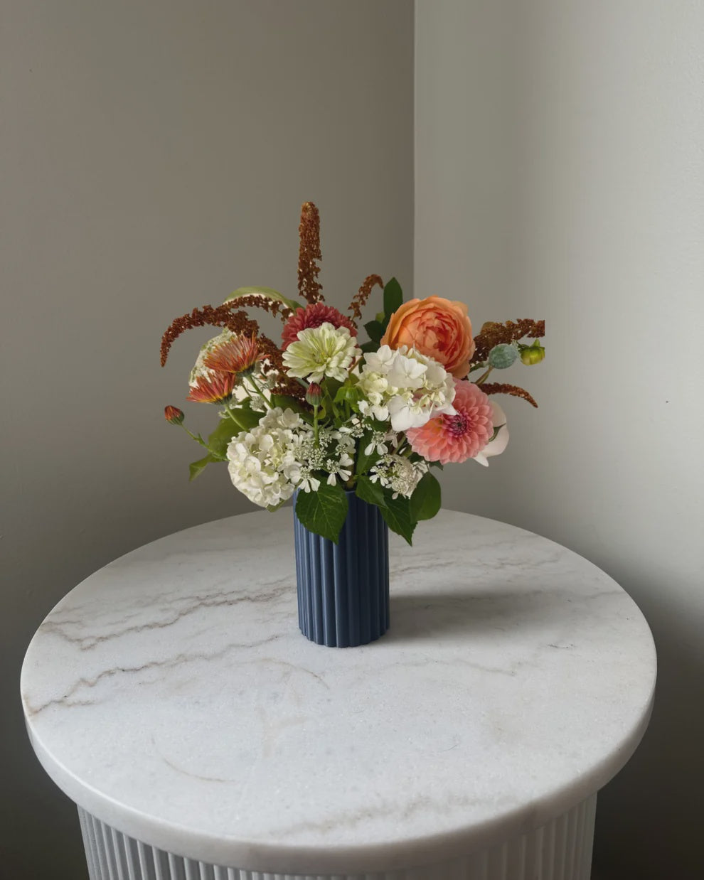 Mini Frankie Vase - Navy