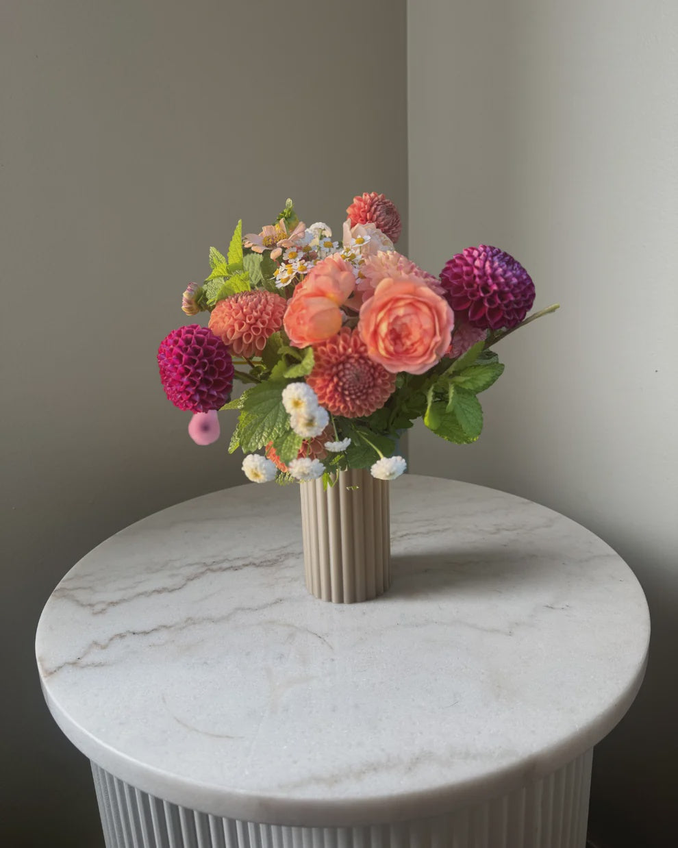 Mini Frankie Vase - Nude